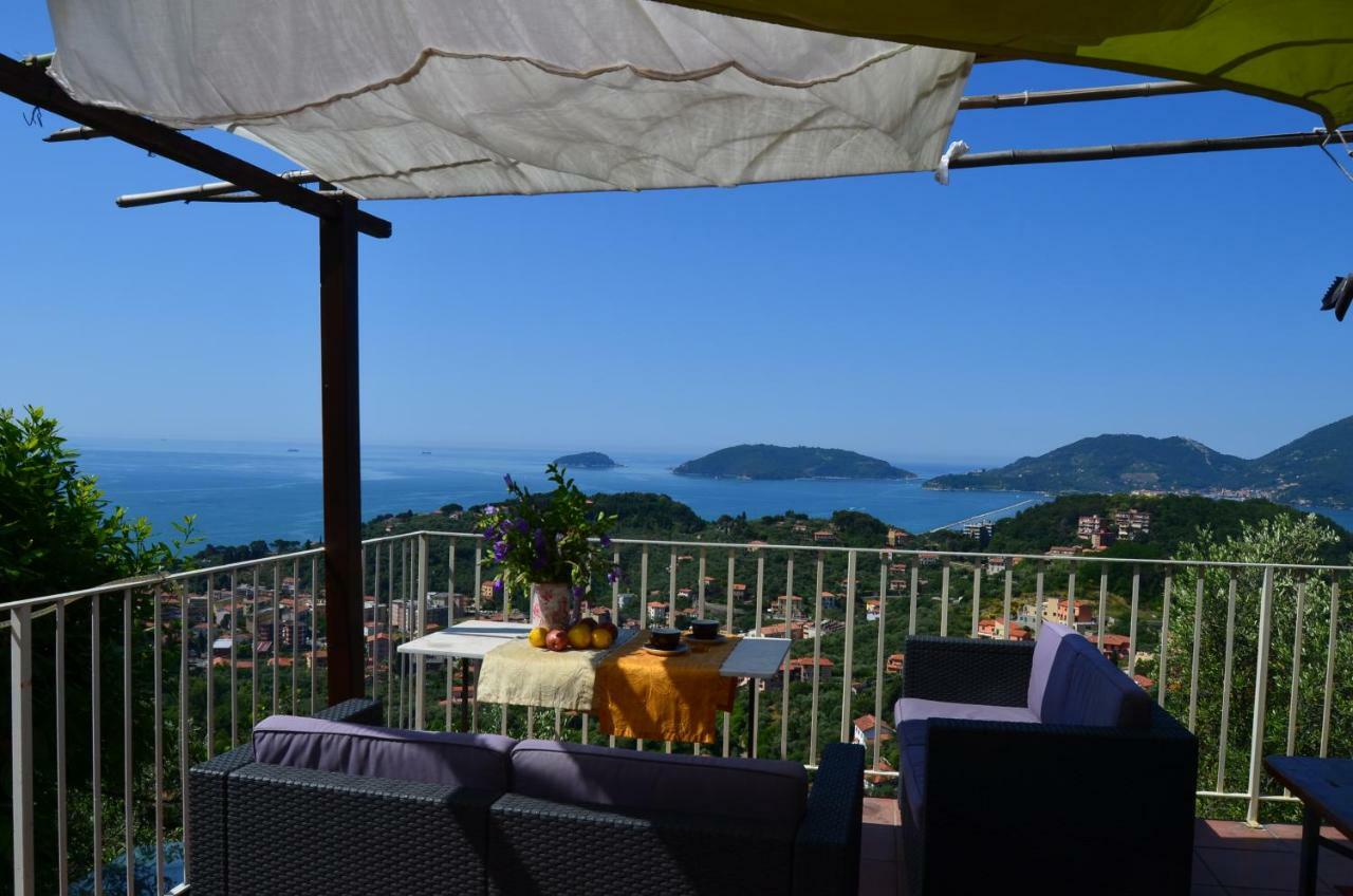 La Castellana Una Finestra Sul Mare- Air Conditioned Lerici Exterior photo
