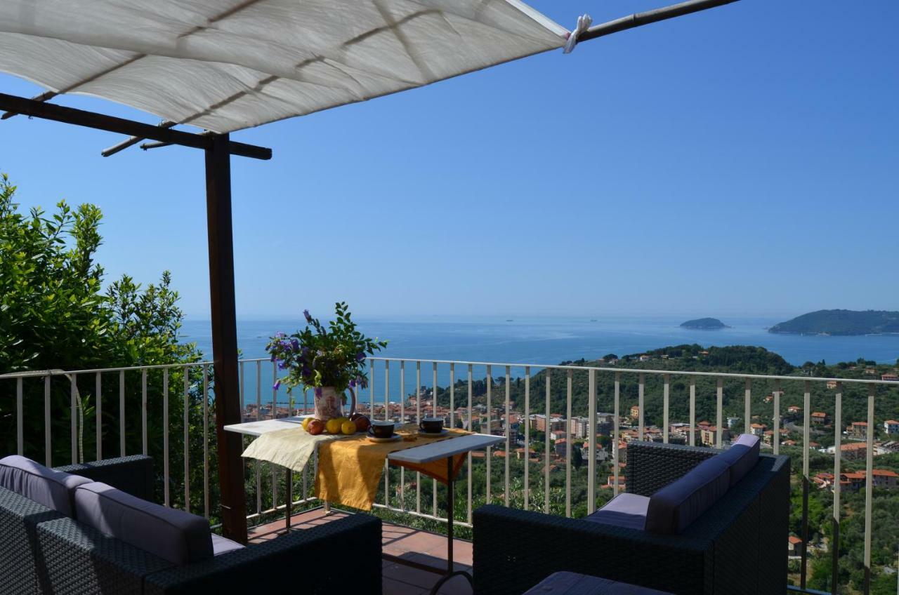 La Castellana Una Finestra Sul Mare- Air Conditioned Lerici Exterior photo